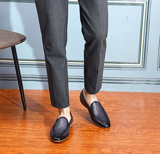 Santimon Men's Casual Loafers Plain Lightweight