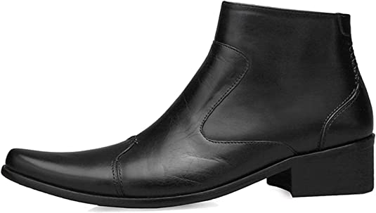 Santimon Men's Casual Plain Chelsea Boots