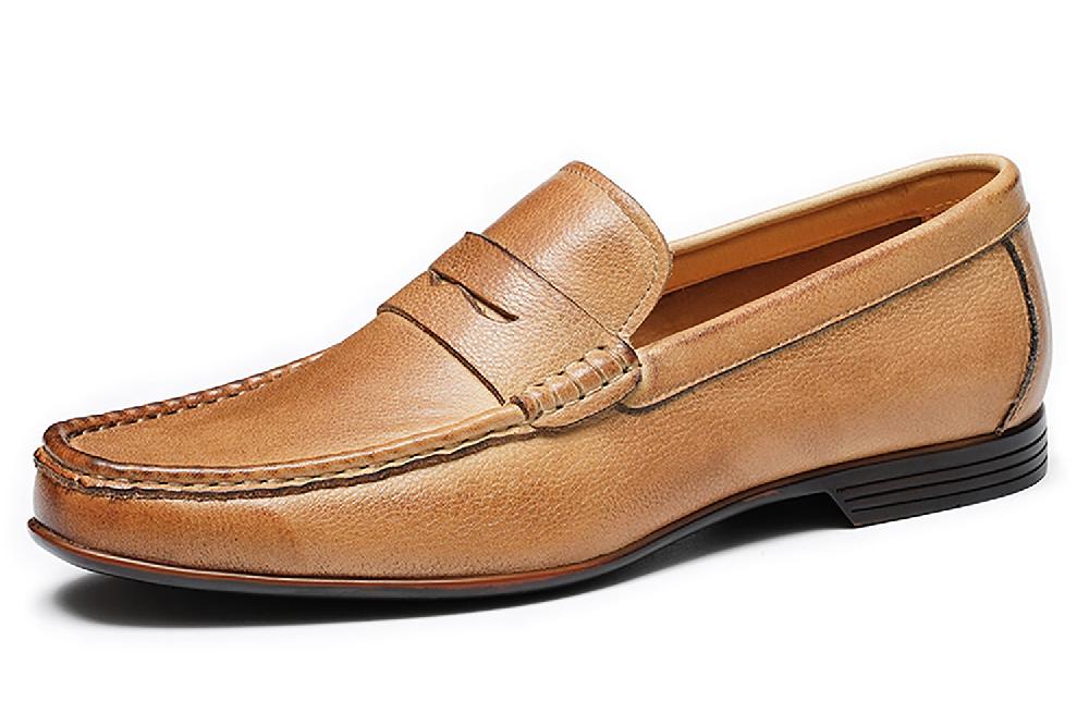 santimon Men's Casual Soft Sole Penny Loafer