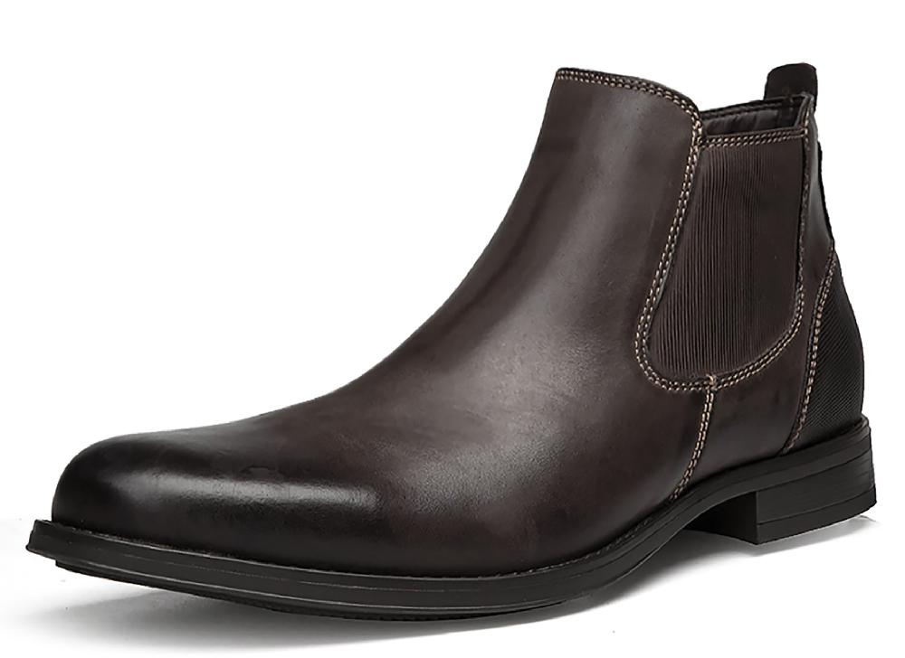 santimon Men's Chelsea Boots Zipper
