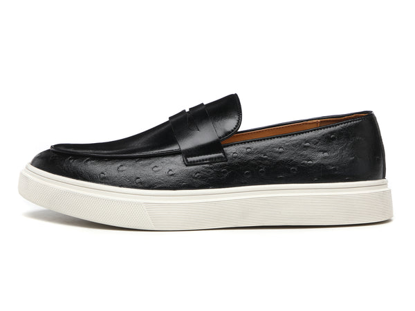 Santimon Men's Chunky Sole Penny Loafers