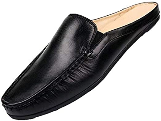 Santimon Men's Classic Casual Mules Backless