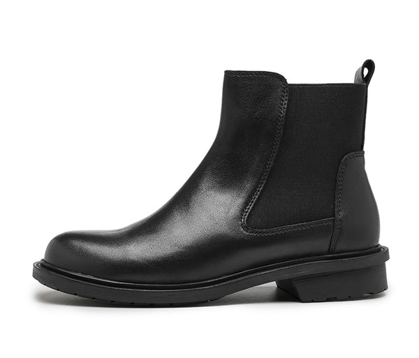 Santimon Men's Classic Chelsea Boots Leather