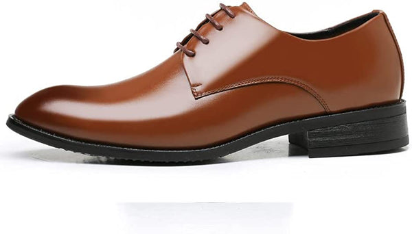 Santimon Men's Classic Modern Derby Shoes