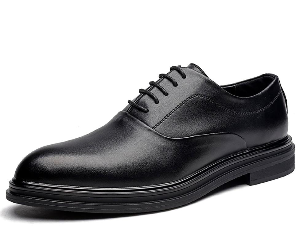 santimon Men's Classic Oxfords Leather Shoes