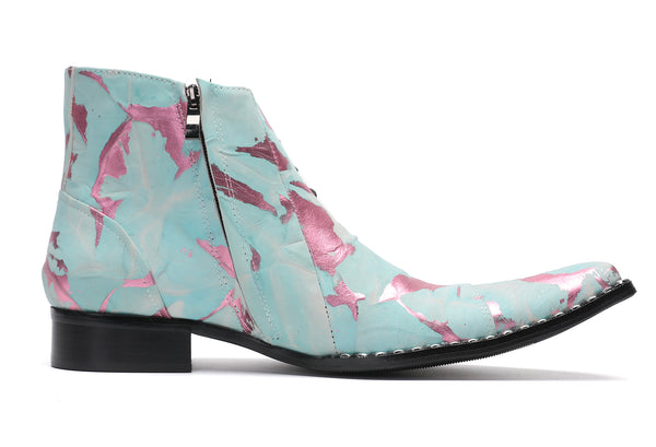 Santimon Men's Comfort Casual Western Boots