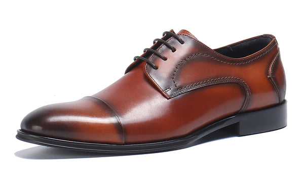 Santimon Men's Comfort Formal Classic Derby