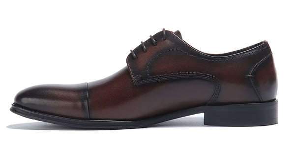 Santimon Men's Comfort Formal Classic Derby