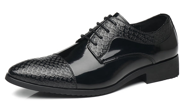 Santimon Men's Composite Business Derby Shoes