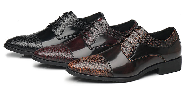 Santimon Men's Composite Business Derby Shoes