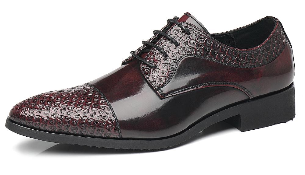 santimon Men's Composite Business Derby Shoes