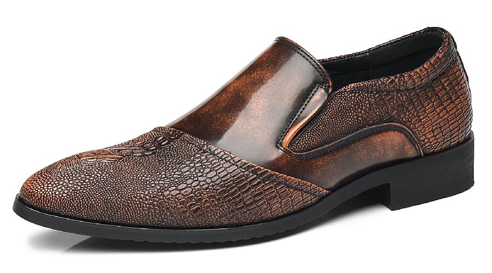santimon Men's Composite Smoking Loafers