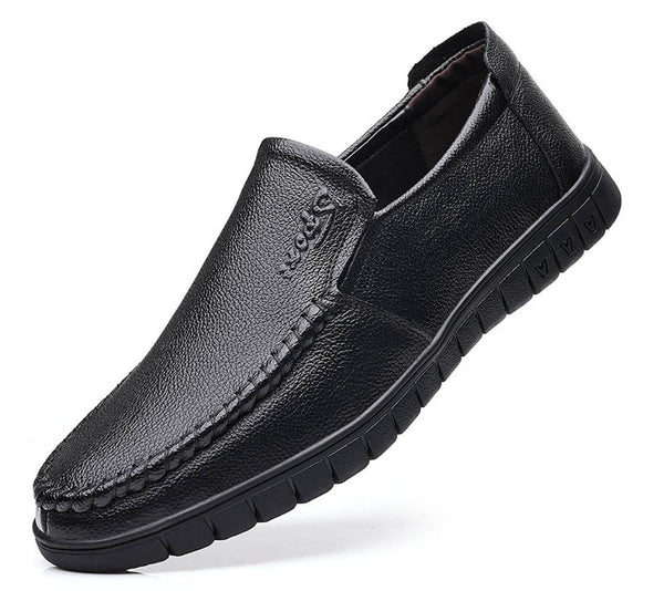 Santimon Men's Composite Stitching Driving Loafers