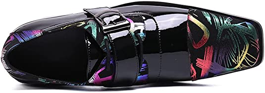 Santimon Men's Composite Western Loafers Self Tie