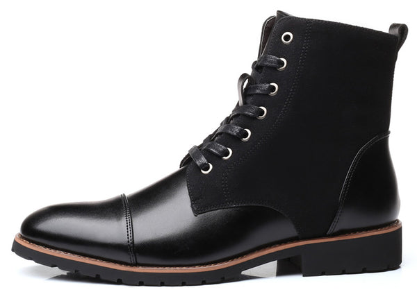 Santimon Men's Dress Boots Above Ankle