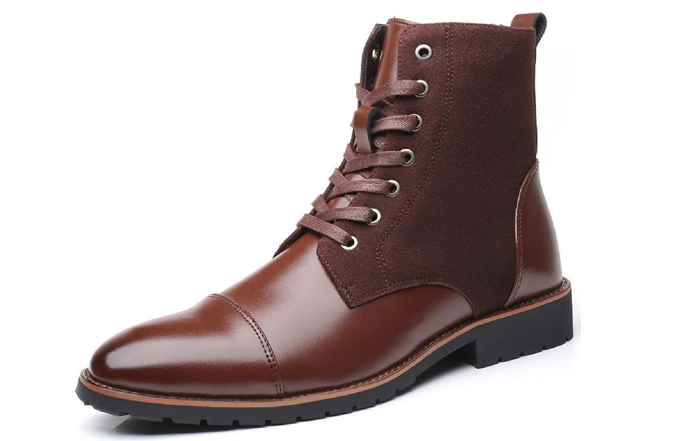 santimon Men's Dress Boots Above Ankle