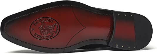 Santimon Men's Dress Boots Sleek Cut Black Brown