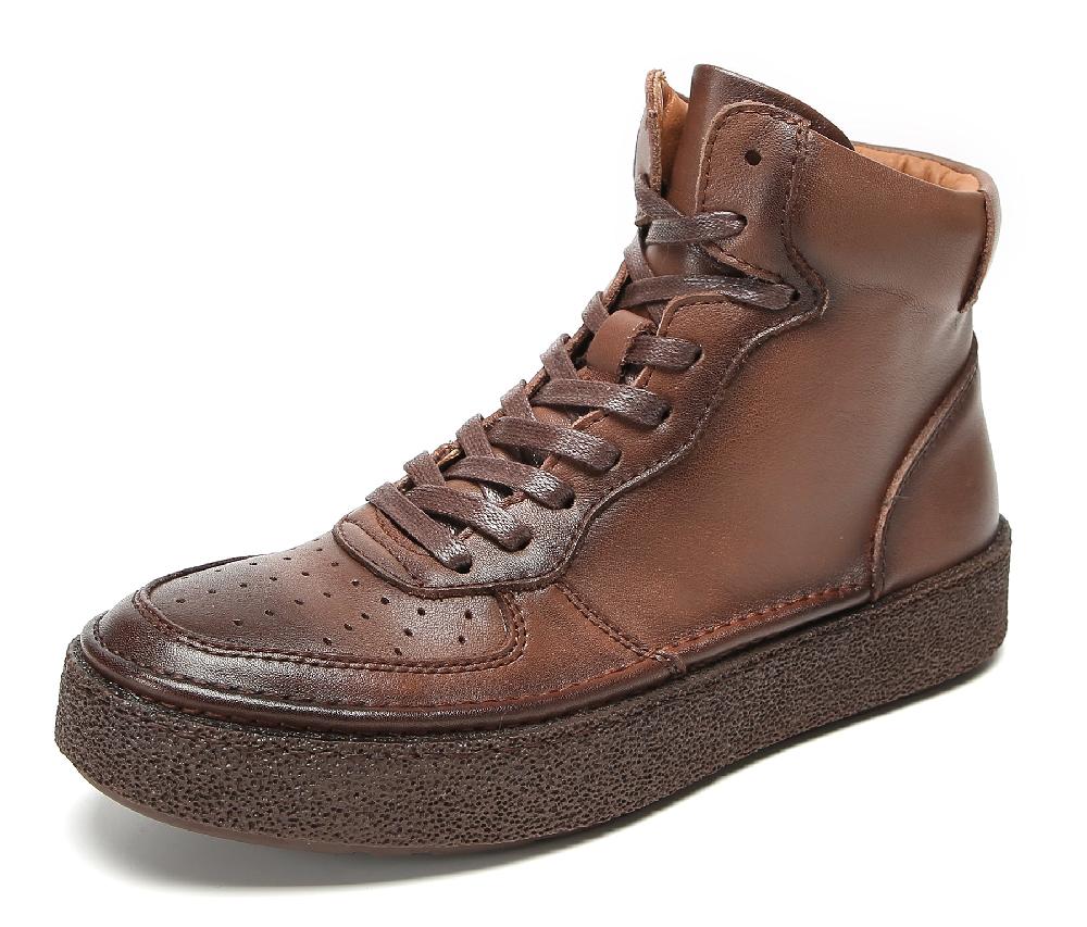 santimon Men's Dress Casual Oxfords Boots