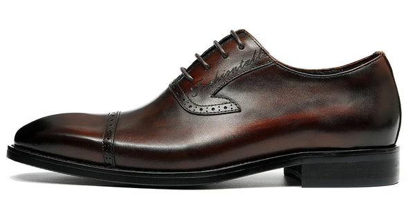 Santimon Men's Dress Formal Brogues Oxfords Shoes
