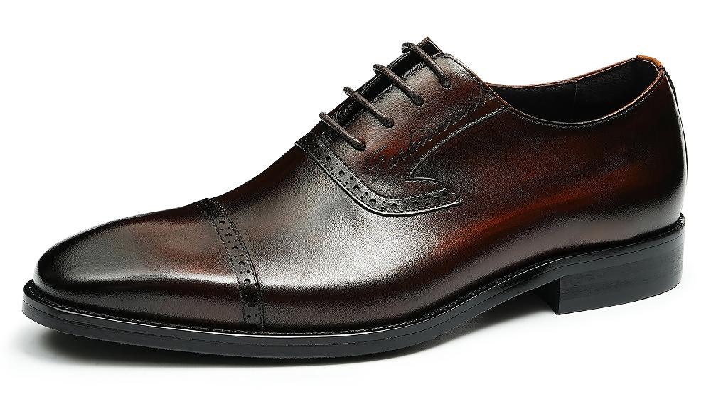 santimon Men's Dress Formal Brogues Oxfords Shoes