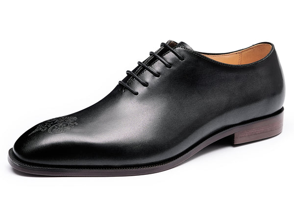 Santimon Men's Dress Formal Carving Oxfords
