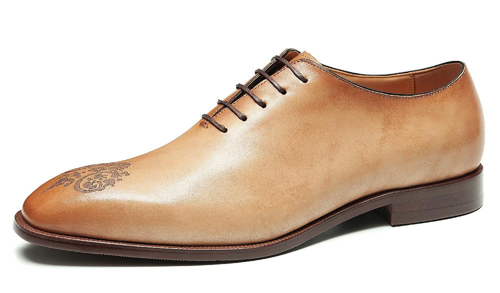 santimon Men's Dress Formal Carving Oxfords