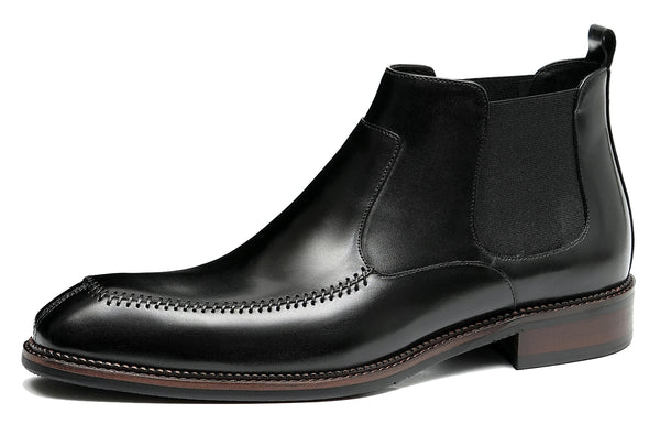 Santimon Men's Dress Formal Chelsea Boots