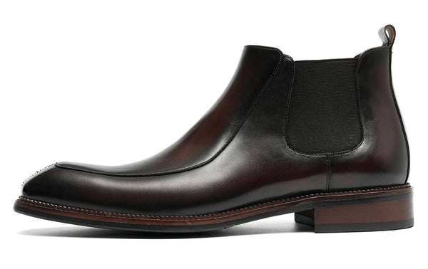 Santimon Men's Dress Formal Handmade Chelsea Boots