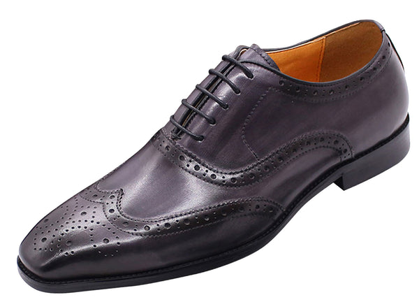 Santimon Men's Dress Formal Wingtips Oxfords