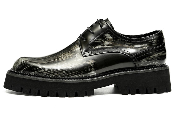 Santimon Men's Dress Meteor Coloring Derby