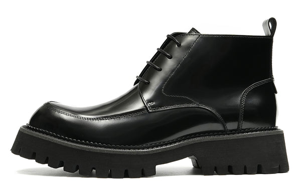 Santimon Men's Dress Thick Sole Oxfords Boots