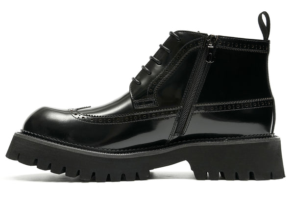 Santimon Men's Fashion Brogues Oxfords Boots