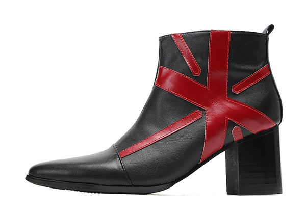 Santimon Men's Fashion Casual Western Boots