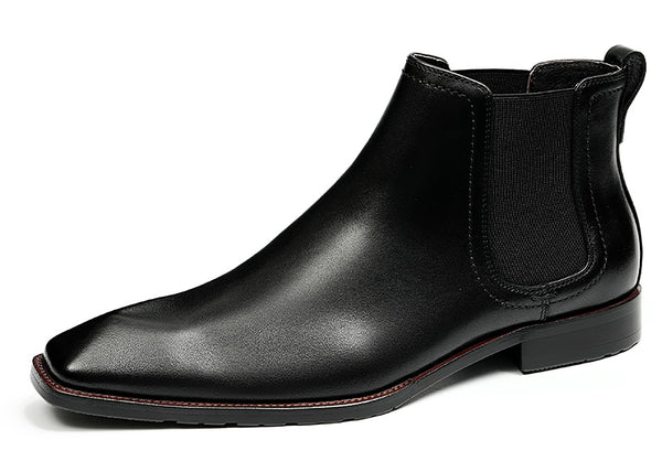Santimon Men's Fashion Classic Dress Chelsea Boots