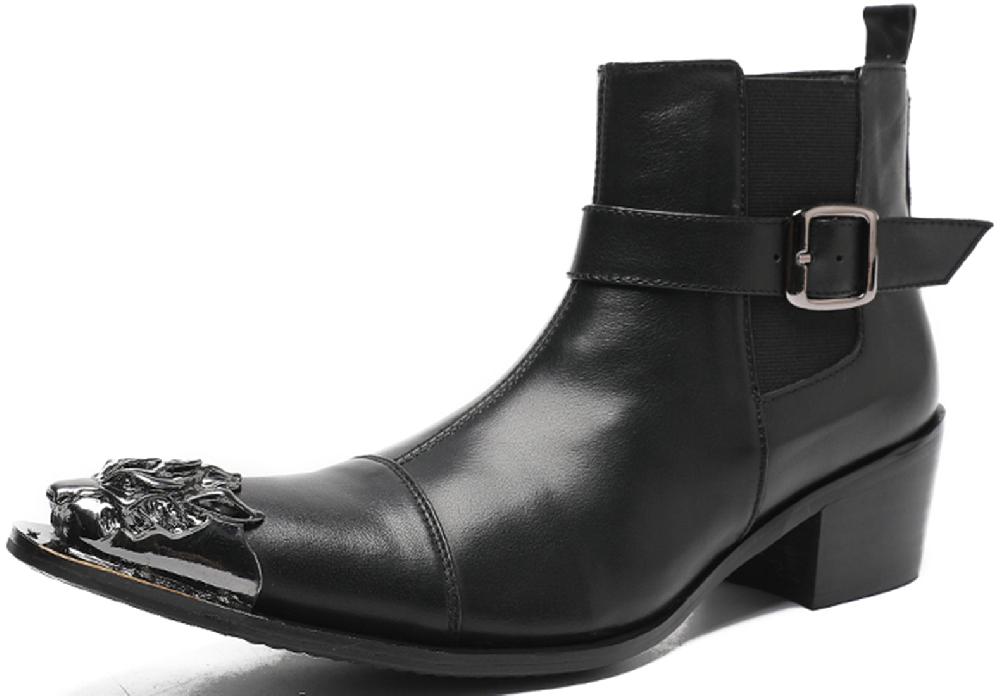 santimon Men's Fashion Lion Western Boots