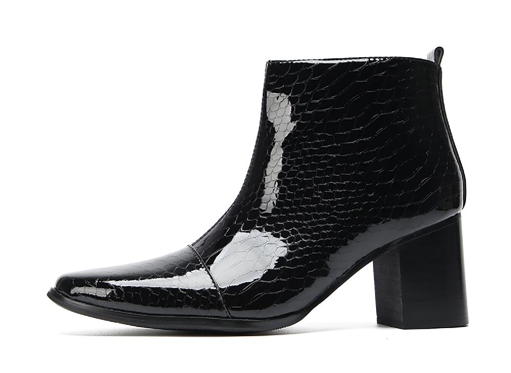 santimon Men's Fashion Western Hight Top Boots