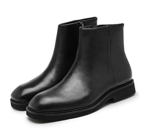 Santimon Men's Fashion Zipper Chelsea Boots