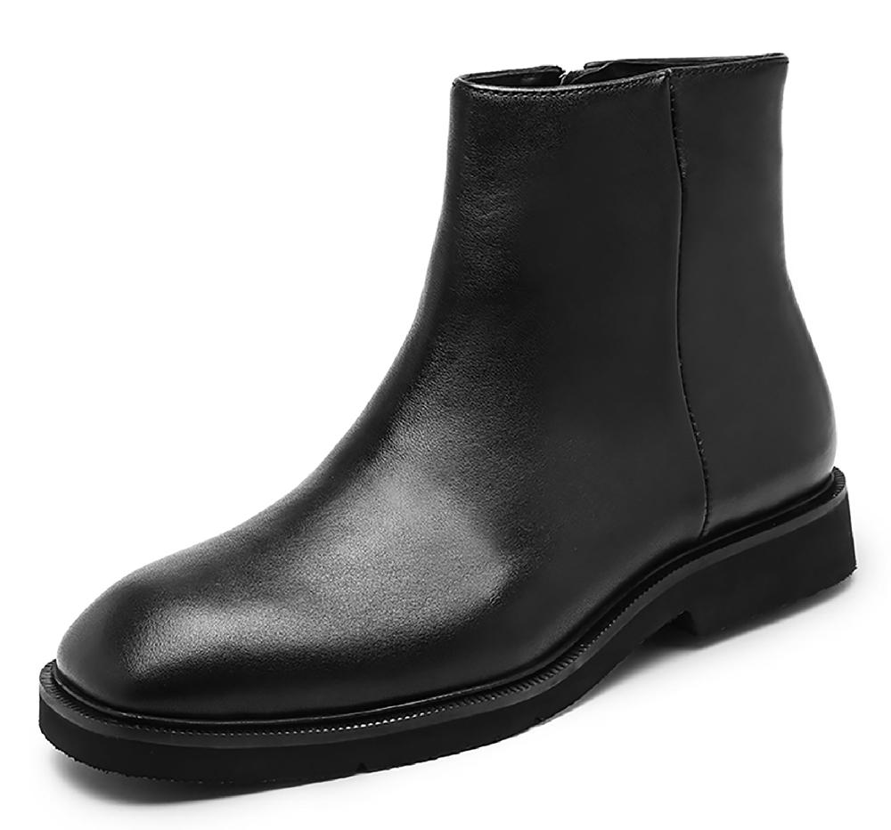 santimon Men's Fashion Zipper Chelsea Boots
