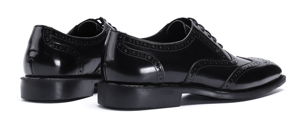 Santimon Men's Formal Brogue Leather Oxfords