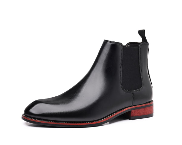 Santimon Men's Formal Dress Chelsea Boots