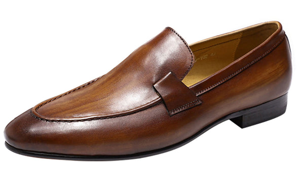 Santimon Men's Formal Dress Penny Loafers