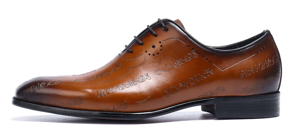 Santimon Men's Formal Fashion Leather Oxfords