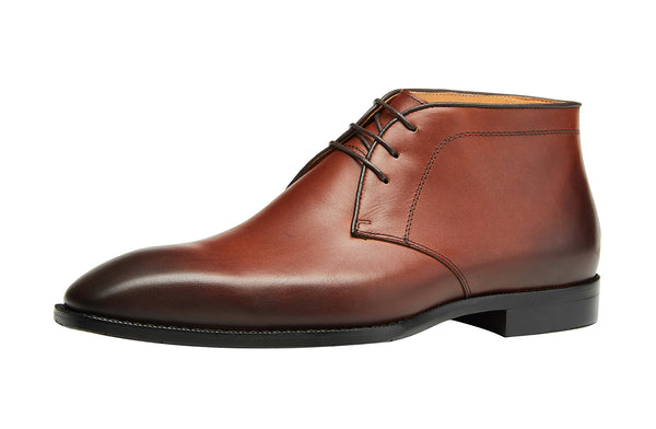 Santimon Men's Formal Leather Chukka Boots