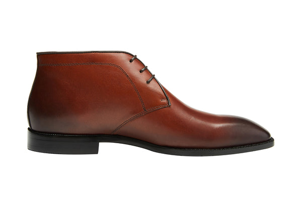 Santimon Men's Formal Leather Chukka Boots