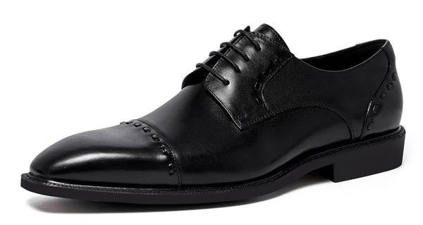 Santimon Men's Formal Leather Derby