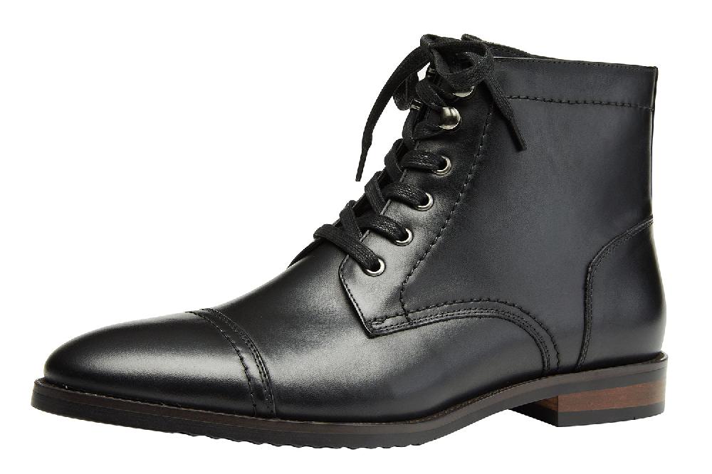 santimon Men's Formal Leather Dress Boots