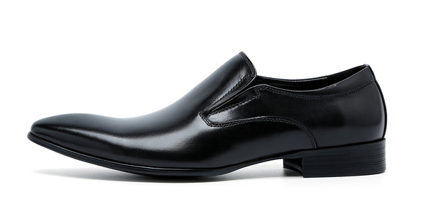 Santimon Men's Formal Slip On Leather Loafers