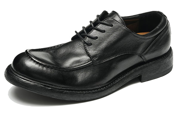 Santimon Men's Goodyear Welted Formal Dress Derby