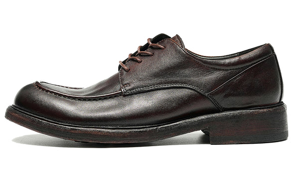 Santimon Men's Goodyear Welted Formal Dress Derby