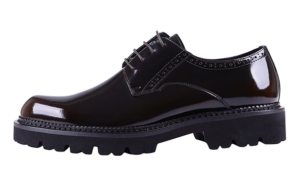 Santimon Men's Handmade Dress Formal Brogues Derby